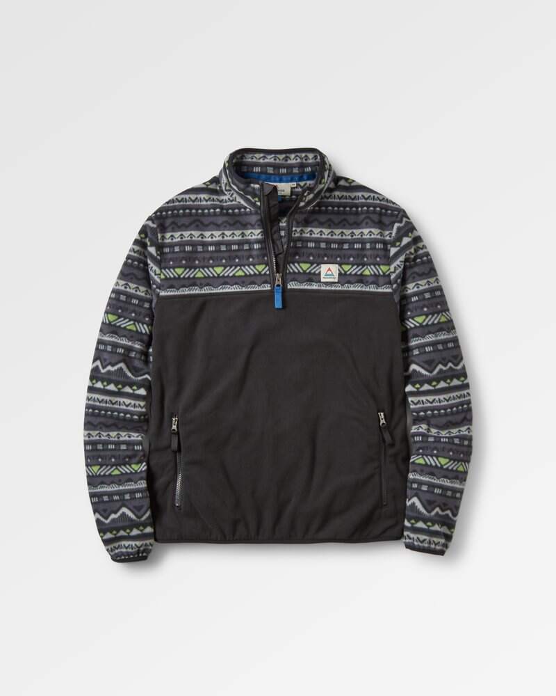 Passenger Set Off Recycled Polar 1/4 Zip Fleece infinity teel Fleecejacken & Pullover Passenger infinity teel S