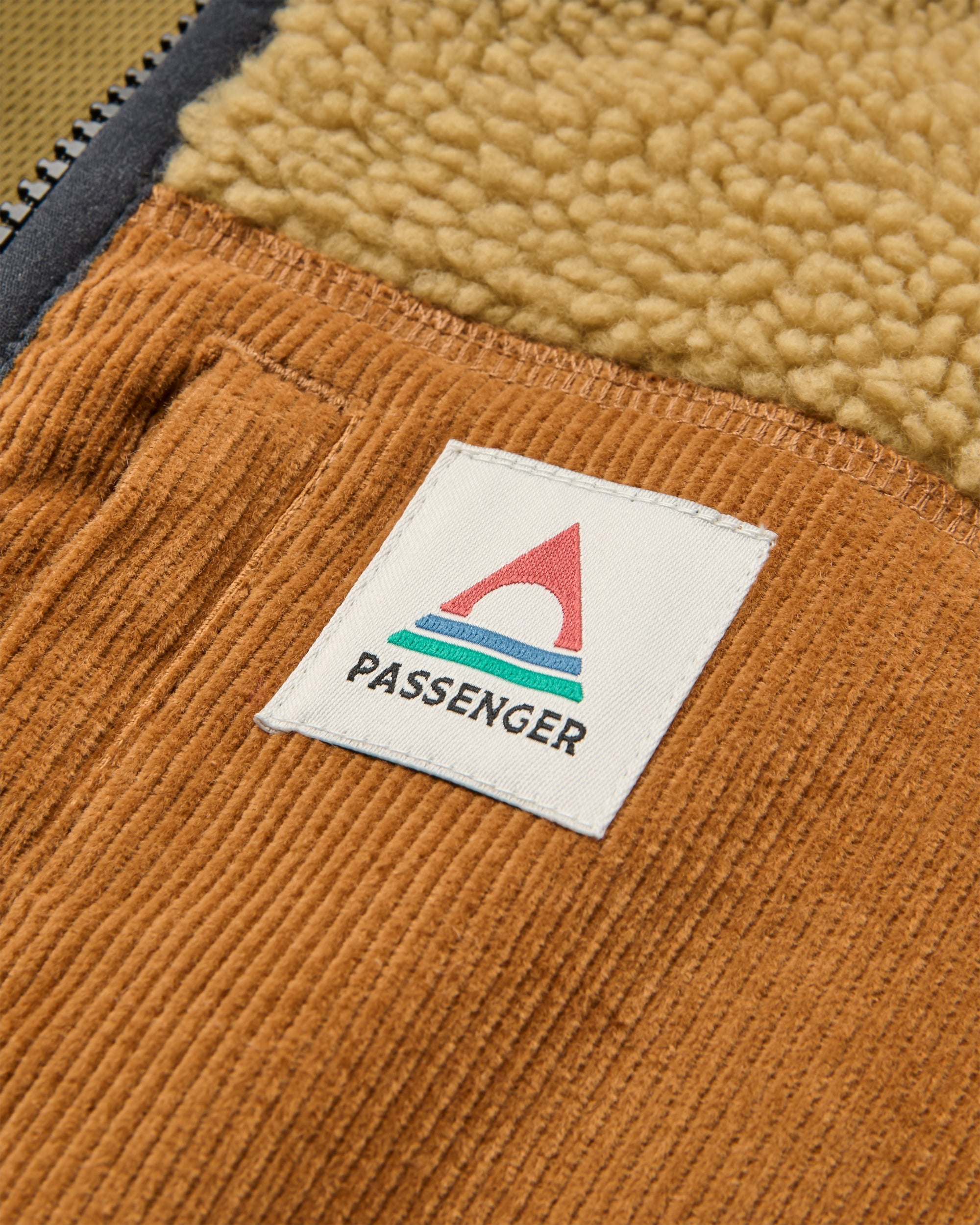 Passenger Trekker Recycled Deep-Pile Sherpa Fleece infinity teel Fleecejacken & Pullover Passenger