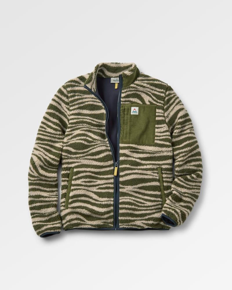 Passenger Trekker Recycled Deep-Pile Sherpa Fleece infinity teel Fleecejacken & Pullover Passenger infinity teel S