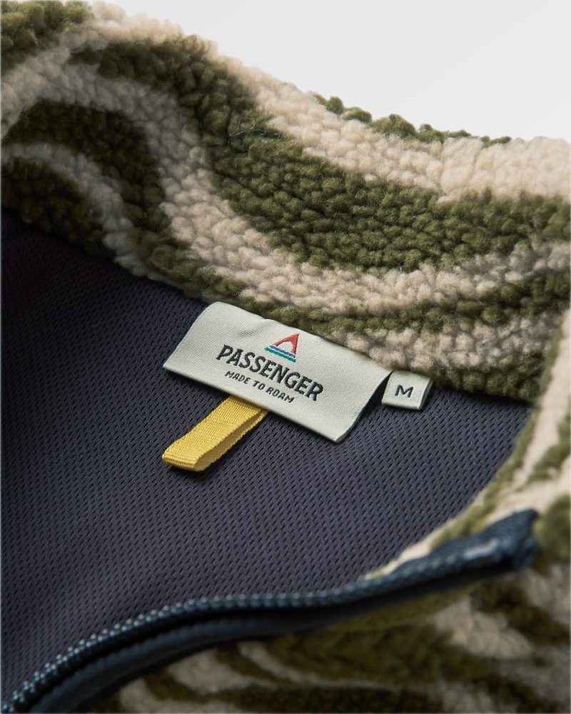Passenger Trekker Recycled Deep-Pile Sherpa Fleece infinity teel Fleecejacken & Pullover Passenger