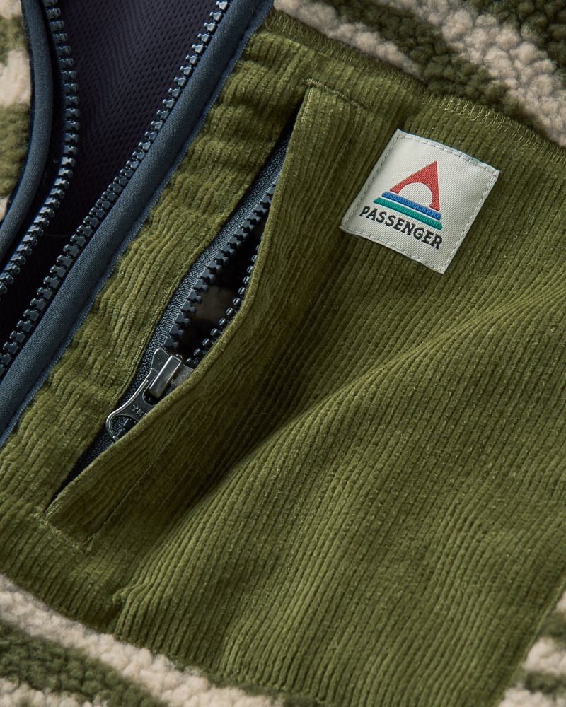 Passenger Trekker Recycled Deep-Pile Sherpa Fleece infinity teel Fleecejacken & Pullover Passenger