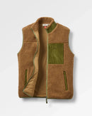 PASSENGER Trekker Recycled Deep Pile Sherpa Vest