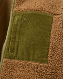 PASSENGER Trekker Recycled Hooded Deep Pile Sherpa Jacket Wanderjacken PASSENGER