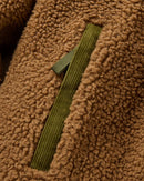 PASSENGER Trekker Recycled Hooded Deep Pile Sherpa Jacket Wanderjacken PASSENGER