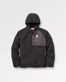 Passenger Ventura 1/2 Zip Recycled Sherpa Fleece infinity teel Fleecejacken & Pullover Passenger 5887 Black S