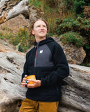 Passenger Ventura 1/2 Zip Recycled Sherpa Fleece infinity teel Fleecejacken & Pullover Passenger