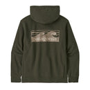 PATAGONIA M'S BOARDSHORT LOGO UPRISAL HOODY Fleecejacken & Pullover PATAGONIA BASIN GREEN S