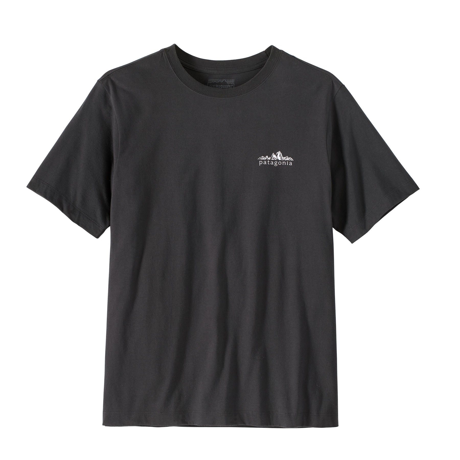 PATAGONIA M's Fitz Roy Foothills T-Shirt Wandershirts /-hemden PATAGONIA ink black S