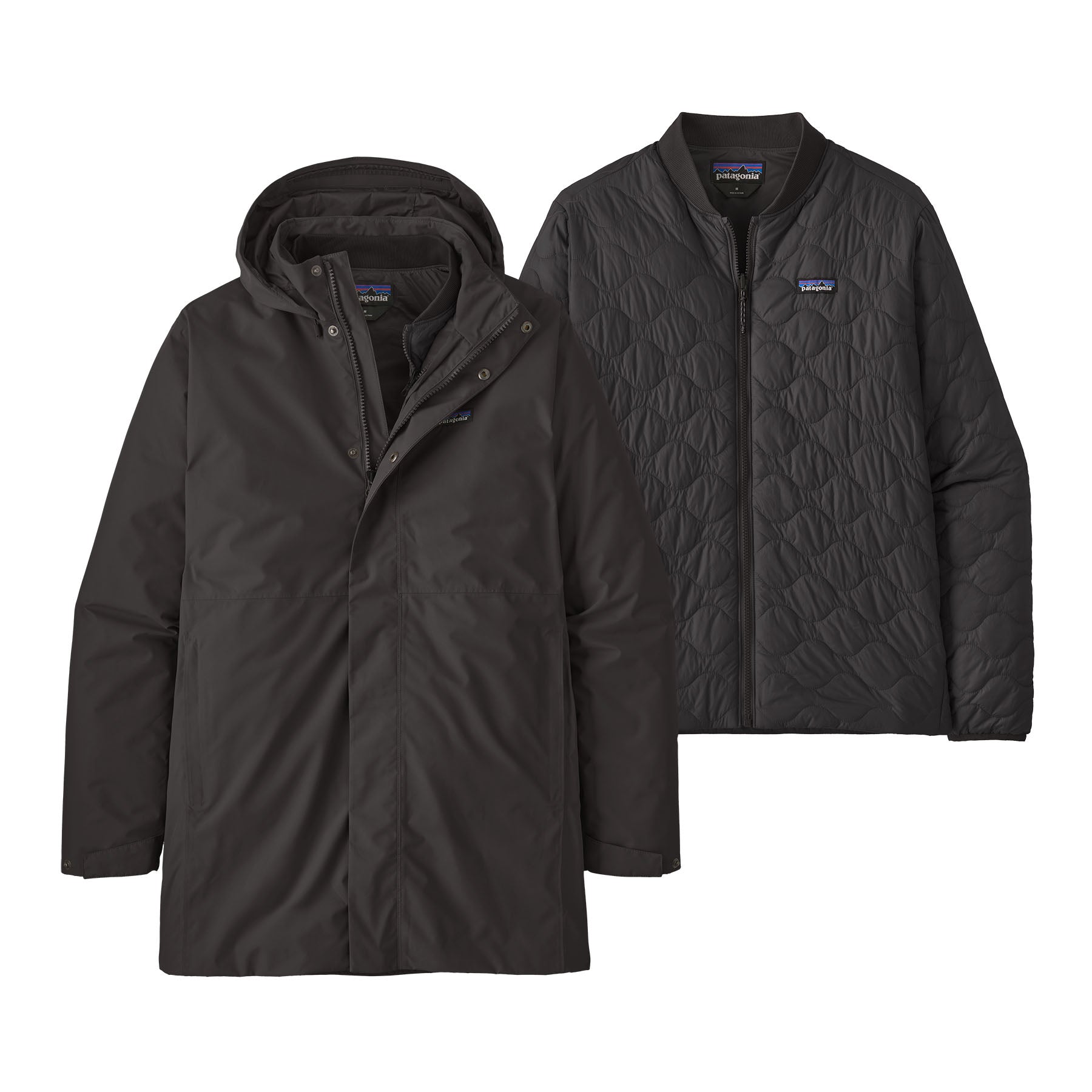 PATAGONIA M's Heyes Peak 3-in-1 Parka Wanderjacken PATAGONIA BLK Black M