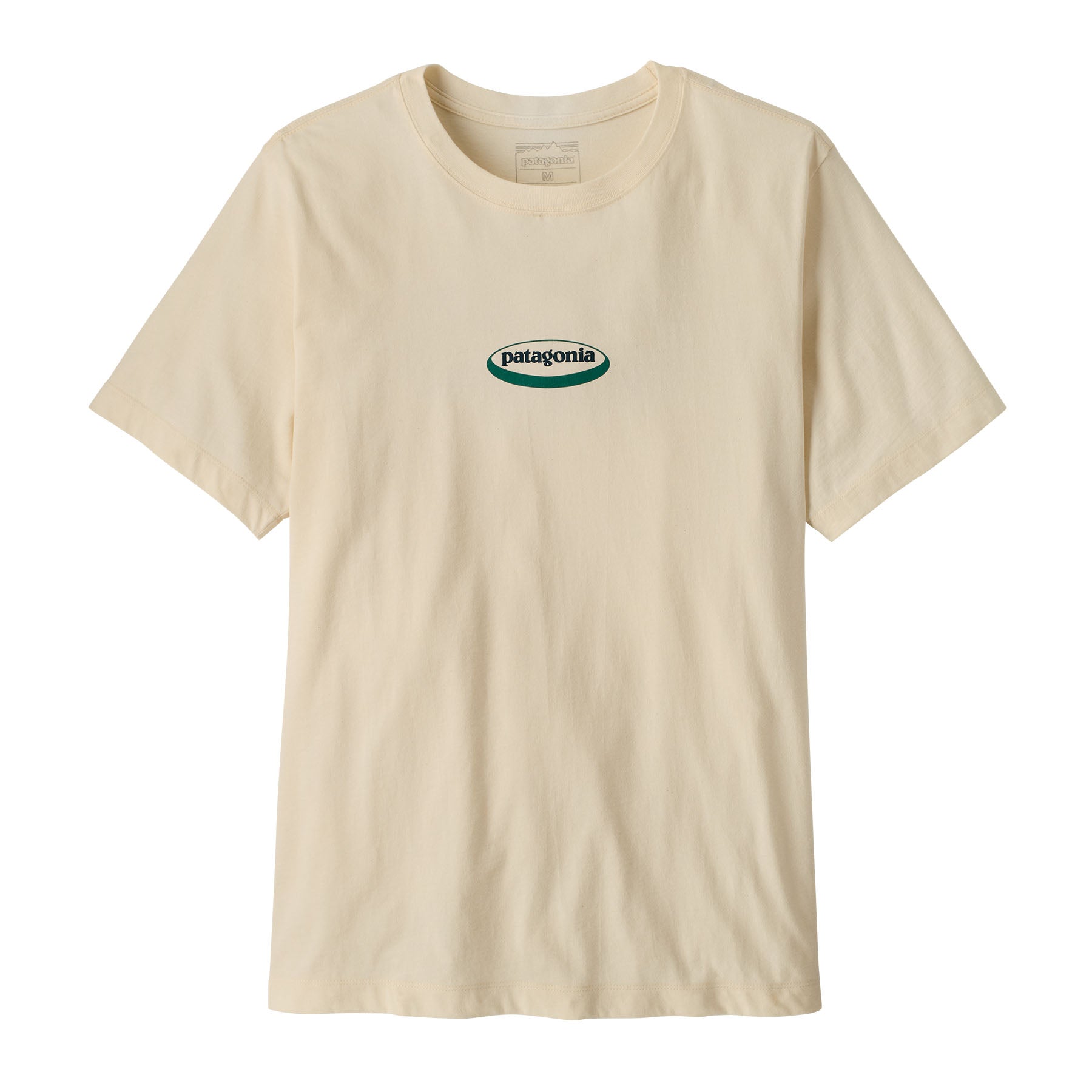 PATAGONIA M'SN'95 OVAL LOGO TSHIRT Wandershirts /-hemden PATAGONIA undyed natural S