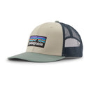 PATAGONIA P-6 Logo Trucker Hat WHRL Caps PATAGONIA pumice -