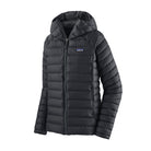 PATAGONIA W'S DOWN SWEATER HOODY Wanderjacken PATAGONIA BLACK XS
