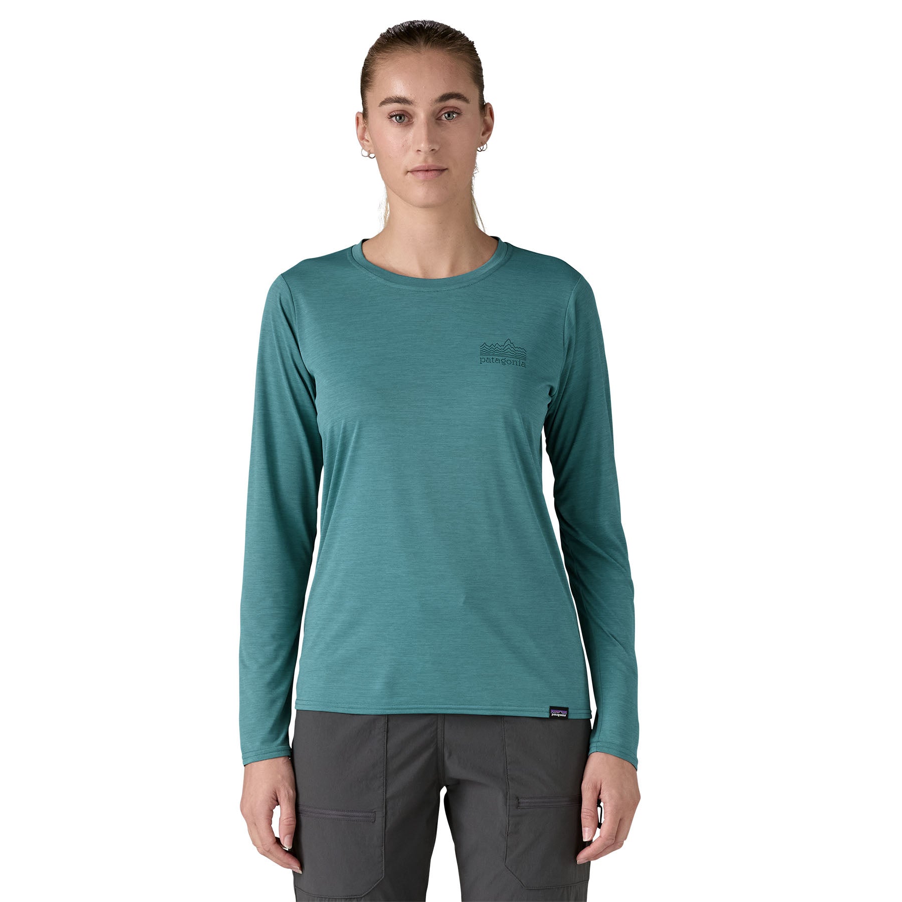 PATAGONIA W's L/S Cap Cool Daily Graphic Shirt Wandershirts /-hemden PATAGONIA