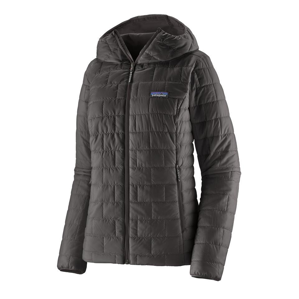 PATAGONIA W'S NANO PUFF HOODY Fleecejacken & Pullover PATAGONIA Black S