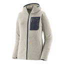 PATAGONIA W'S R1 AIR FULL-ZIP HOODY Fleecejacken & Pullover PATAGONIA BIRCH WHITE S