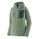 PATAGONIA W'S R1 AIR FULL-ZIP HOODY Fleecejacken & Pullover PATAGONIA ellwood green S