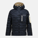 PEAK PERFORMANCE M Helium Utility Down Hoo-BLACK-SAND FOG
