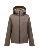 PEAK PERFORMANCE M Maroon Insulated Jacket-Terrain Tan