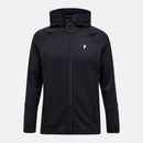 PEAK PERFORMANCE M Rider Essentials Zip Ho-BLACK-BLACK Skifleece PEAK PERFORMANCE