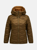 PEAK PERFORMANCE W Helium Down Hood Jacket-Meadow Moss-SI Skijacken PEAK PERFORMANCE 0 S