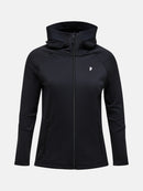 PEAK PERFORMANCE W Rider Essentials Zip Ho-BLACK-BLACK Skifleece PEAK PERFORMANCE 0 S