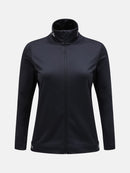 PEAK PERFORMANCE W Rider Tech Zip Jacket-BLACK BLACK Freizeitpullover PEAK PERFORMANCE BLACK S