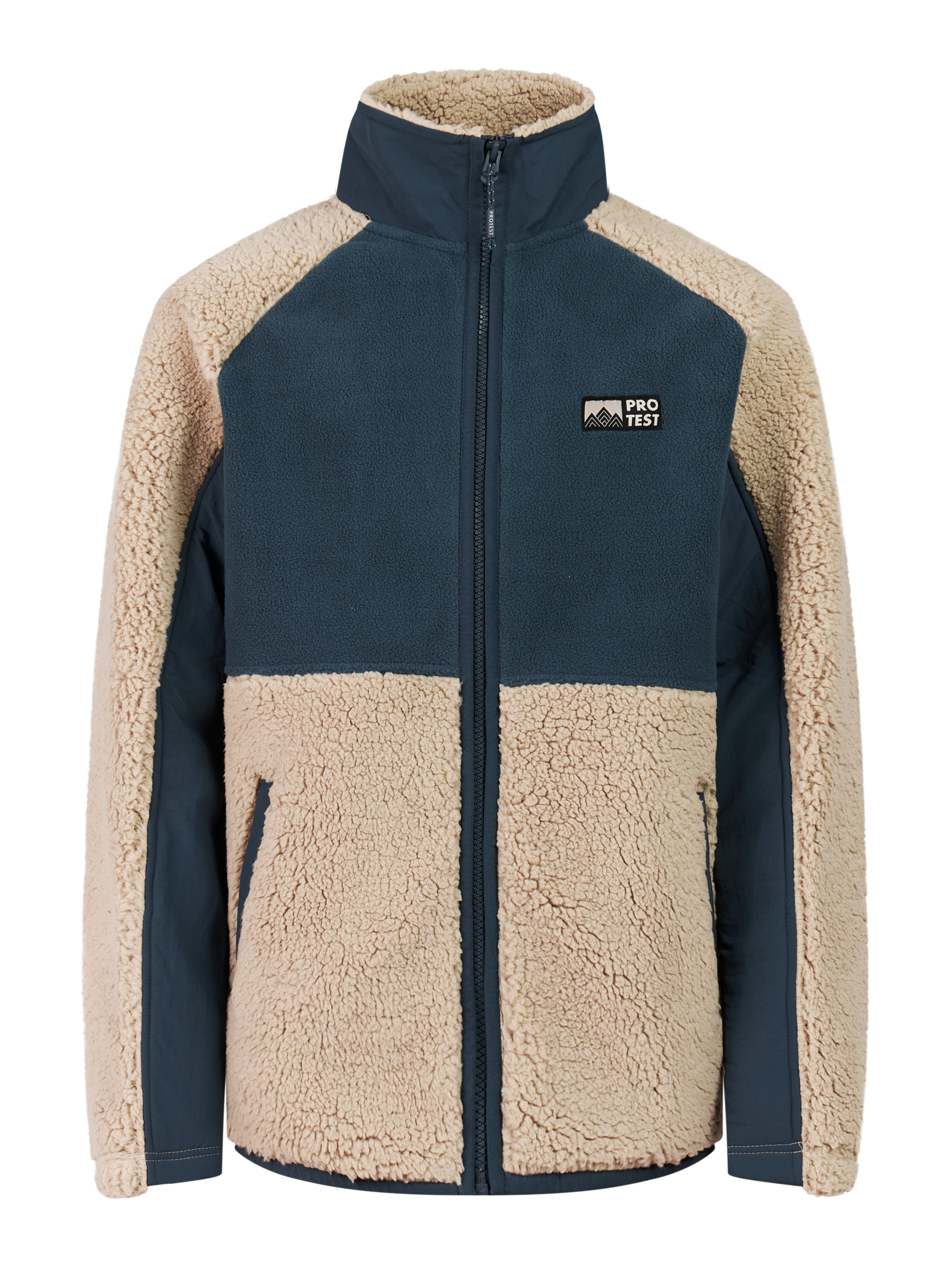 PROTEST PRTLuc JR full zip top Freizeitpullover PROTEST Twilight navy 140