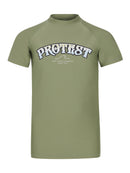PROTEST PRTNIZZO JR rashguard short sleeves PROTEST Artichoke green 104