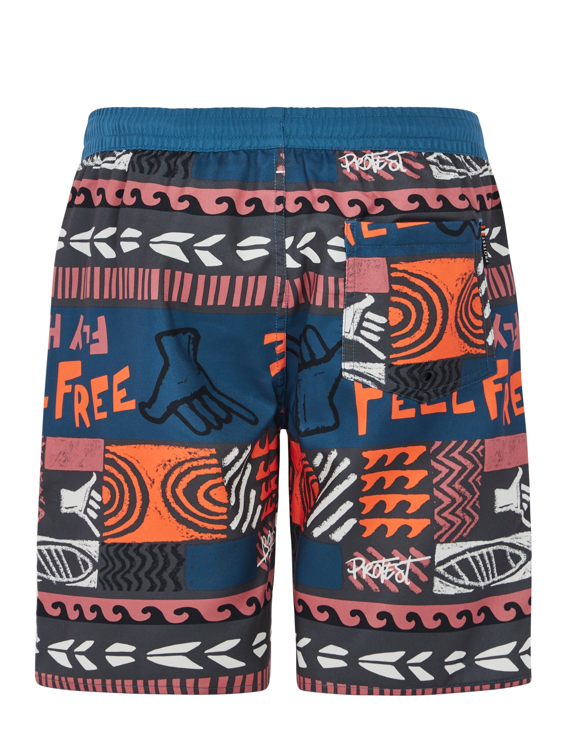 PROTEST PRTRonald JR beachshort Raku Blue Badehose PROTEST