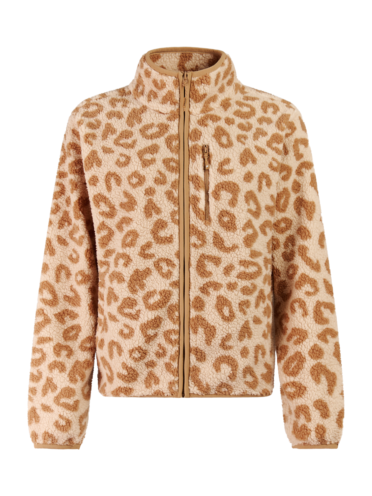 PROTEST PRTWiba full zip top Freizeitpullover PROTEST Teddy Brown 34