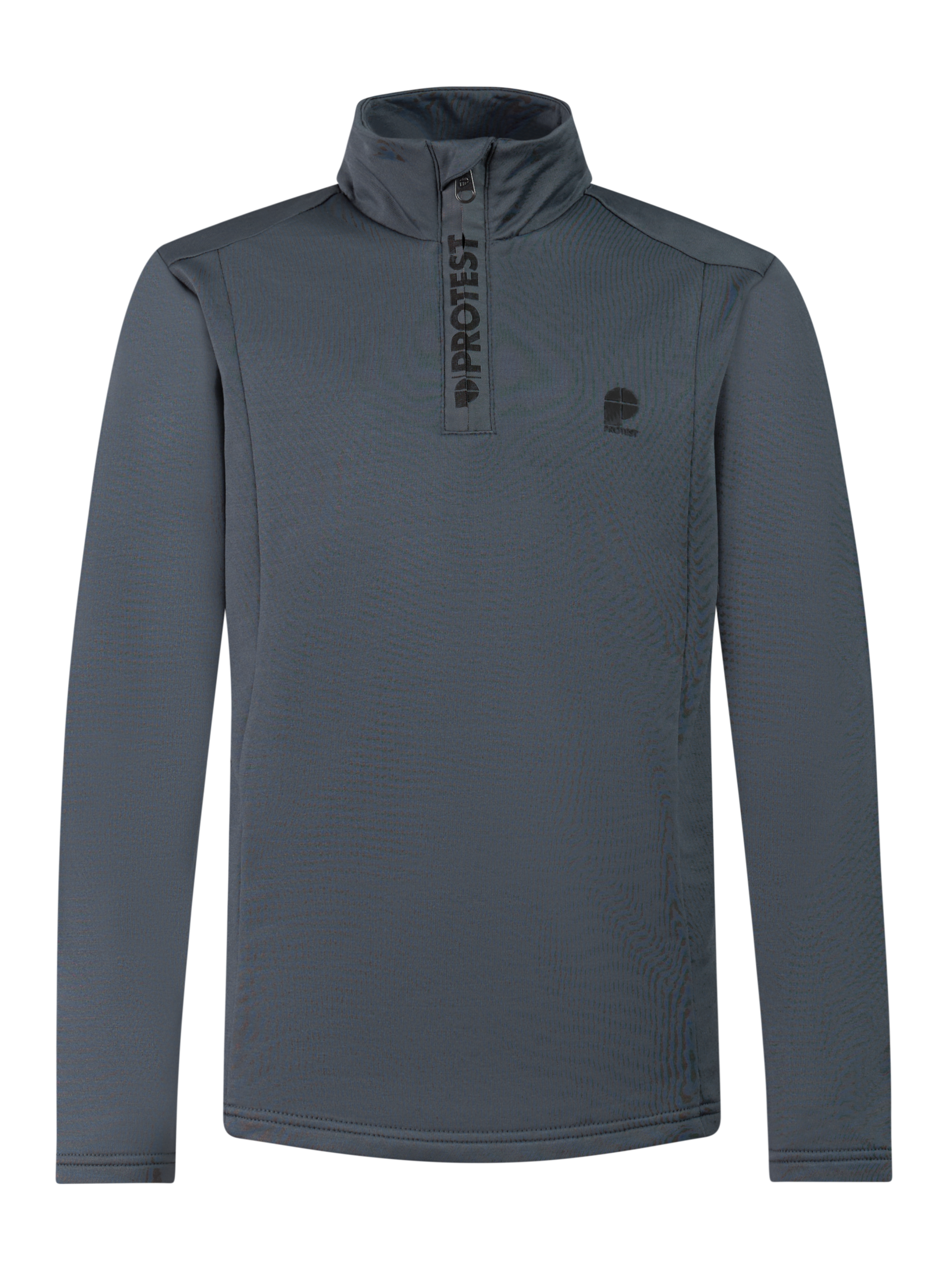 PROTEST REWILLOWY JR 1/4 zip top Skifleece PROTEST BasaltGrey 140
