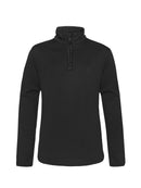 PROTEST REWILLOWY JR 1/4 zip top Skifleece PROTEST True Black 128