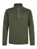 PROTEST REWILLOWY JR 1/4 zip top Skifleece PROTEST Thyme 128