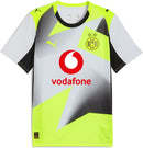 PUMA BVB Away Jersey Replica with Sponsor Trainingsshirts PUMA PUMA BLACK-CYBER YELLOW S