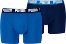 PUMA PUMA MEN EVERYDAY BASIC BOXER 2P, S Unterhosen PUMA TRUE BLUE S
