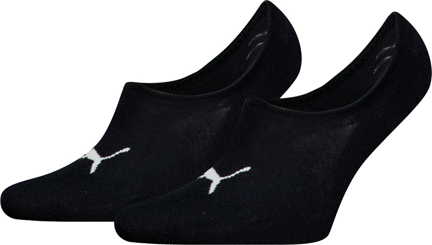 PUMA PUMA UNISEX FOOTIE 2P HIGH CUT, 35/ Socken PUMA BLACK 35-38
