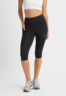 RÖHNISCH Flattering High Waist Capri Tights Black Trainingshosen & Jogginghosen RÖHNISCH Black XS