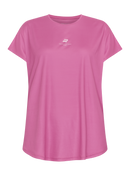 RÖHNISCH Motion Loose Tee Trainingsshirts RÖHNISCH Carmine Rose XS