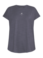 RÖHNISCH Motion Loose Tee Trainingsshirts RÖHNISCH Dk Grey Plum XS