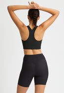 RÖHNISCH Ribbed R Sportsbra Black Trainingsshirts RÖHNISCH