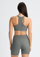 RÖHNISCH Ribbed R Sportsbra Black Trainingsshirts RÖHNISCH