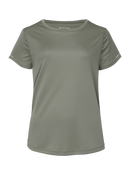 RÖHNISCH Team Logo Tee Trainingsshirts RÖHNISCH Gunmetal XS