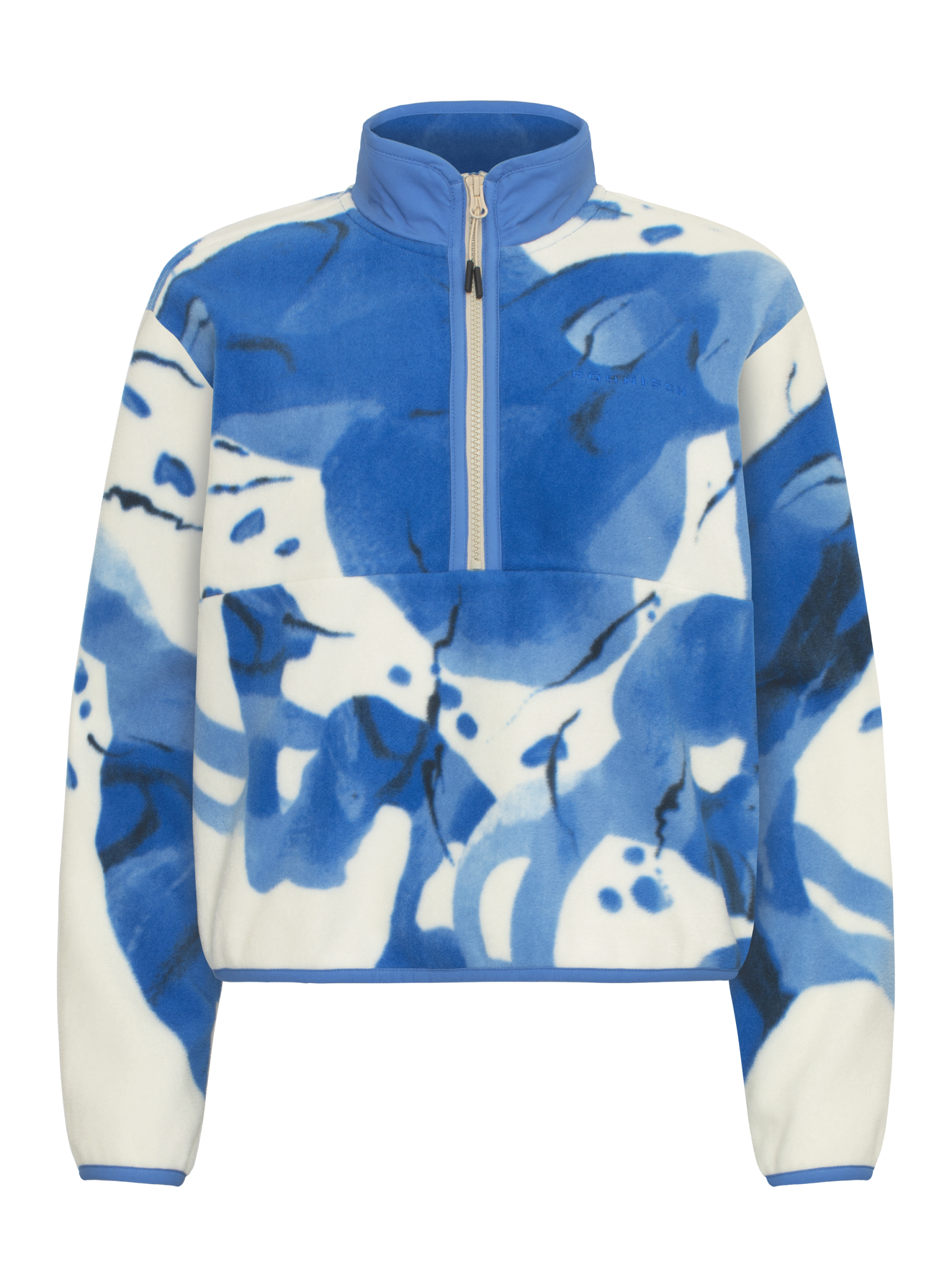 RÖHNISCH Thermal Half Zip Fleece Blue Aquarelle RÖHNISCH Blue Aquarelle XS