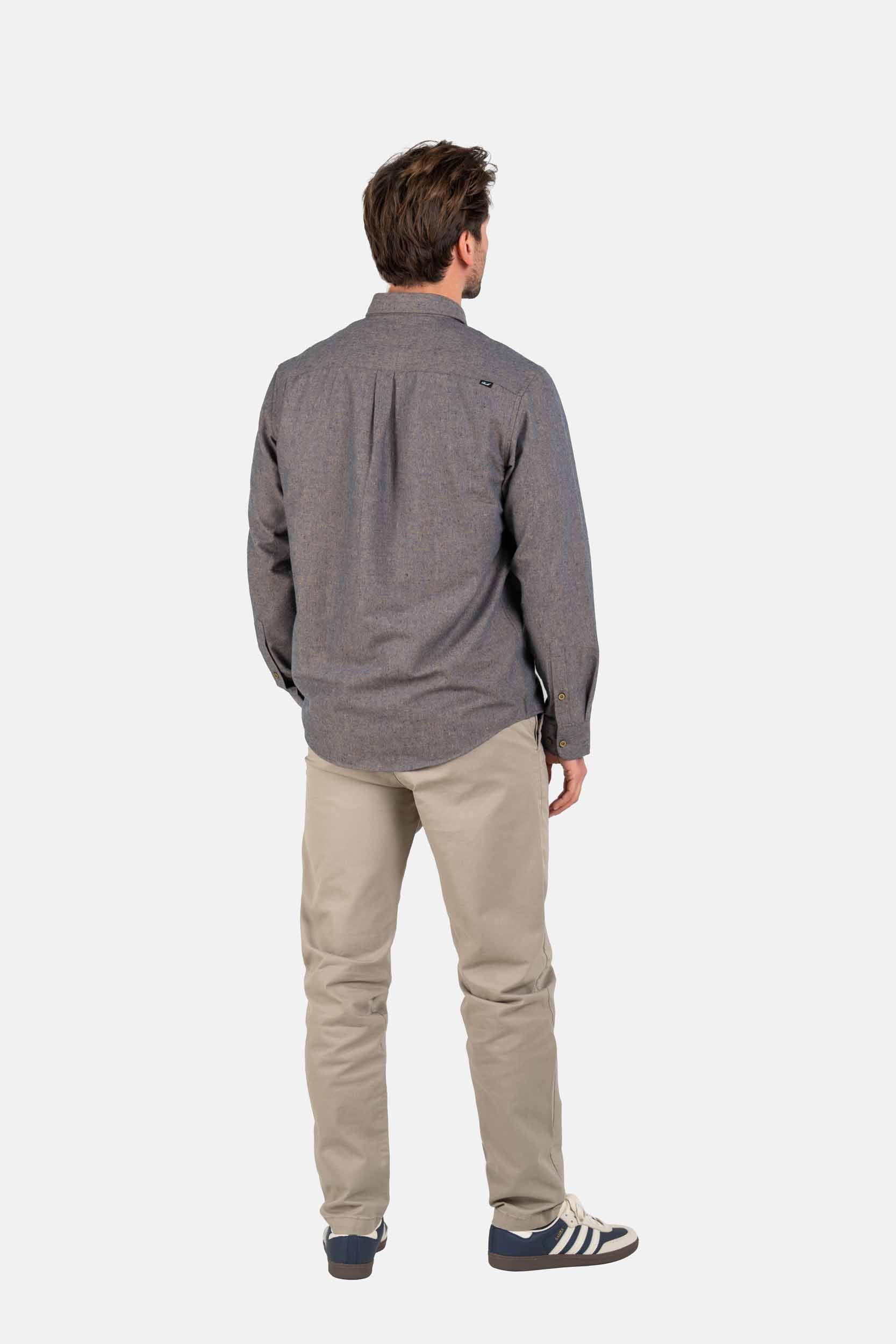 REELL Nordic Shirt Freizeitshirts /-hemden REELL 190 Amber Sky S