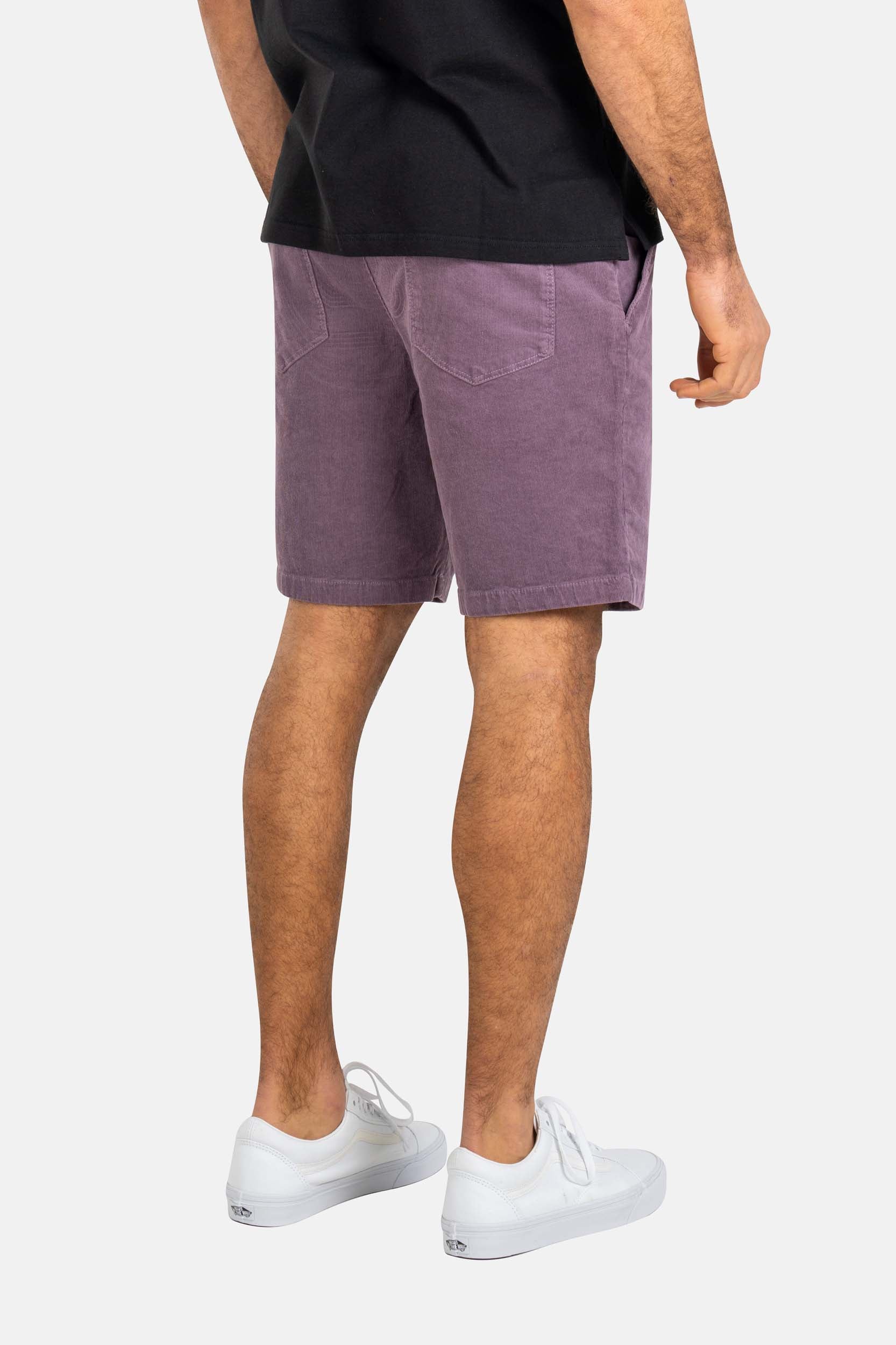 REELL Reflex Easy Short Freizeithosen REELL Baby Cord Purple S