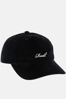 REELL SINGLE SCRIPT CAP Caps REELL BLACK CORD -