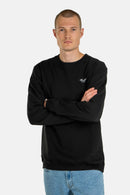 REELL Staple Logo Crewneck Freizeitpullover REELL Deep S