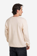 REELL Staple Logo Crewneck Freizeitpullover REELL Smoked Pink S