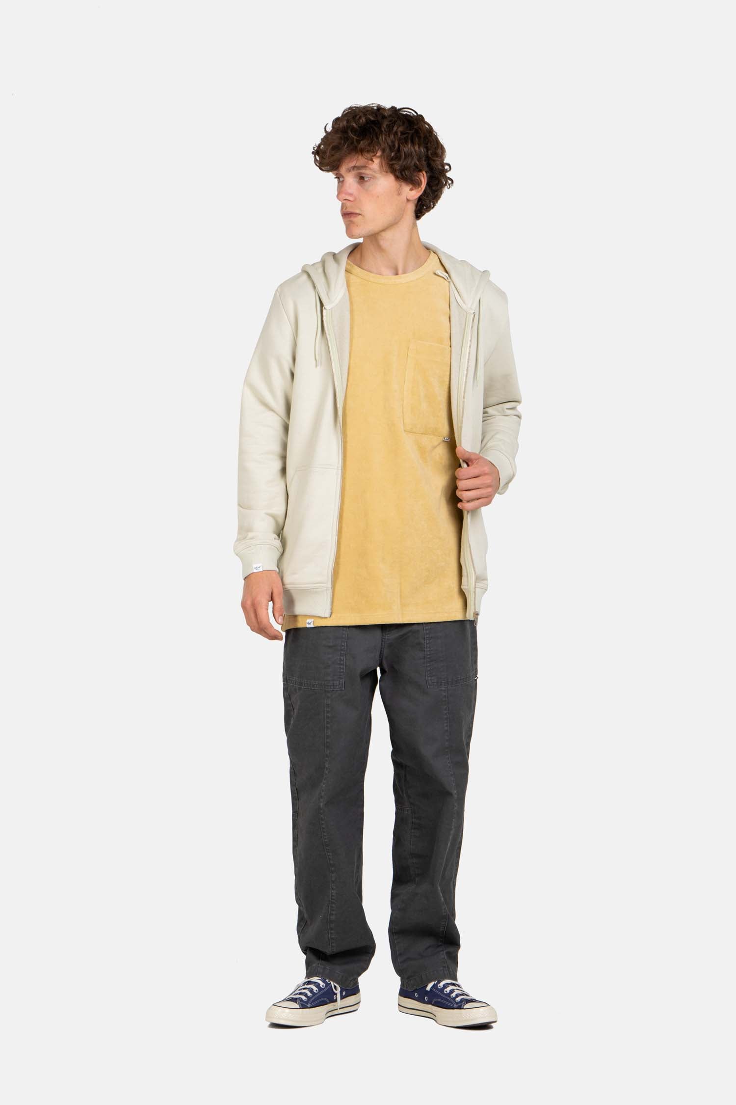REELL STAPLE TERRY ZIP HOODIE Freizeitpullover REELL