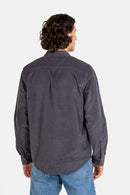 REELL Strike Shirt Freizeitshirts /-hemden REELL Baby Cord Aqua Grey S